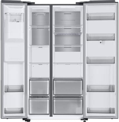 Samsung American Style Fridge Freezer - Family Hub Fridge Freezer 591 lt RS6HA8891SL/EU