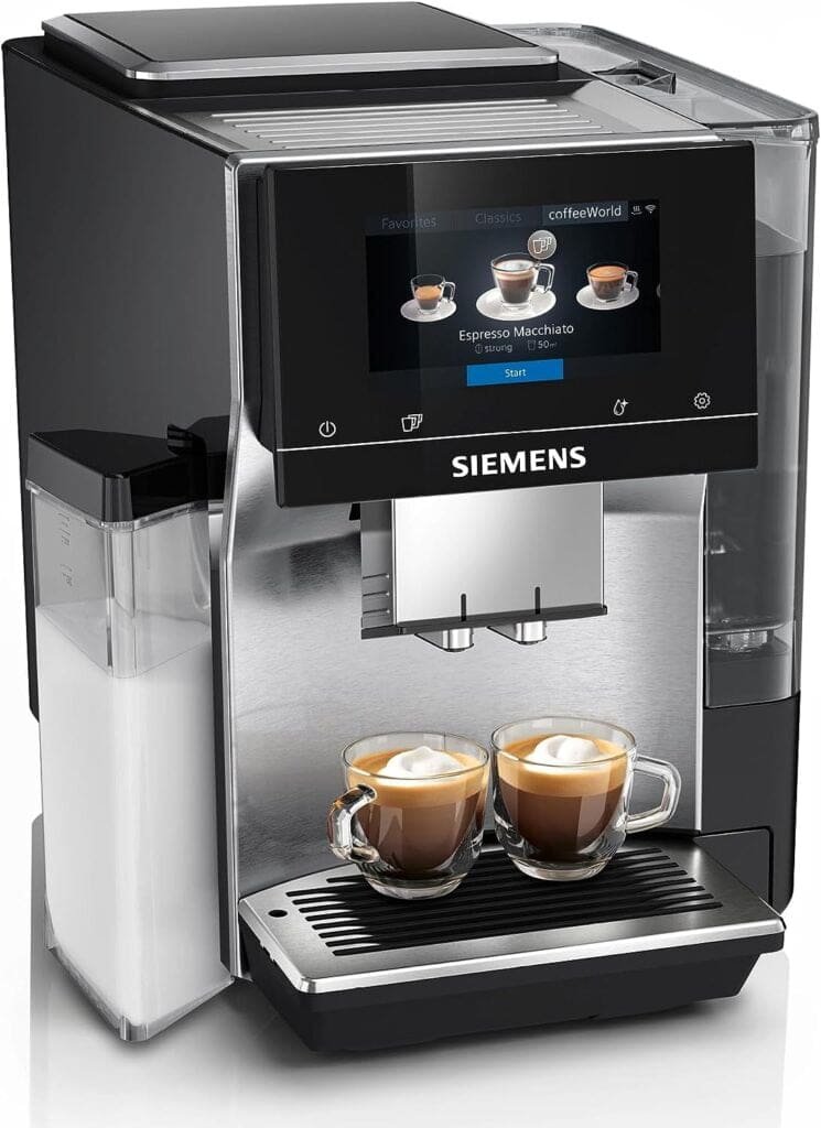 Siemens TQ707GB3 EQ700 Home Connect Bean to Cup Fully Automatic Freestanding Coffee Machine – Anthracite