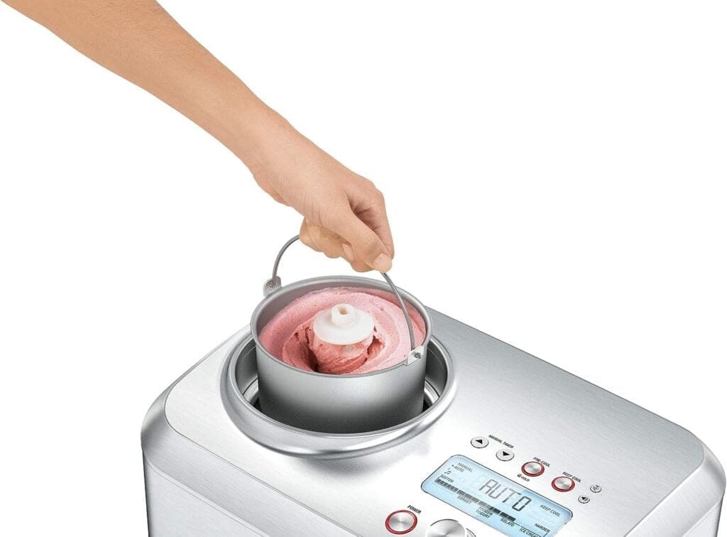 Sage BCI600UK the Smart Scoop Ice Cream Maker - Silver