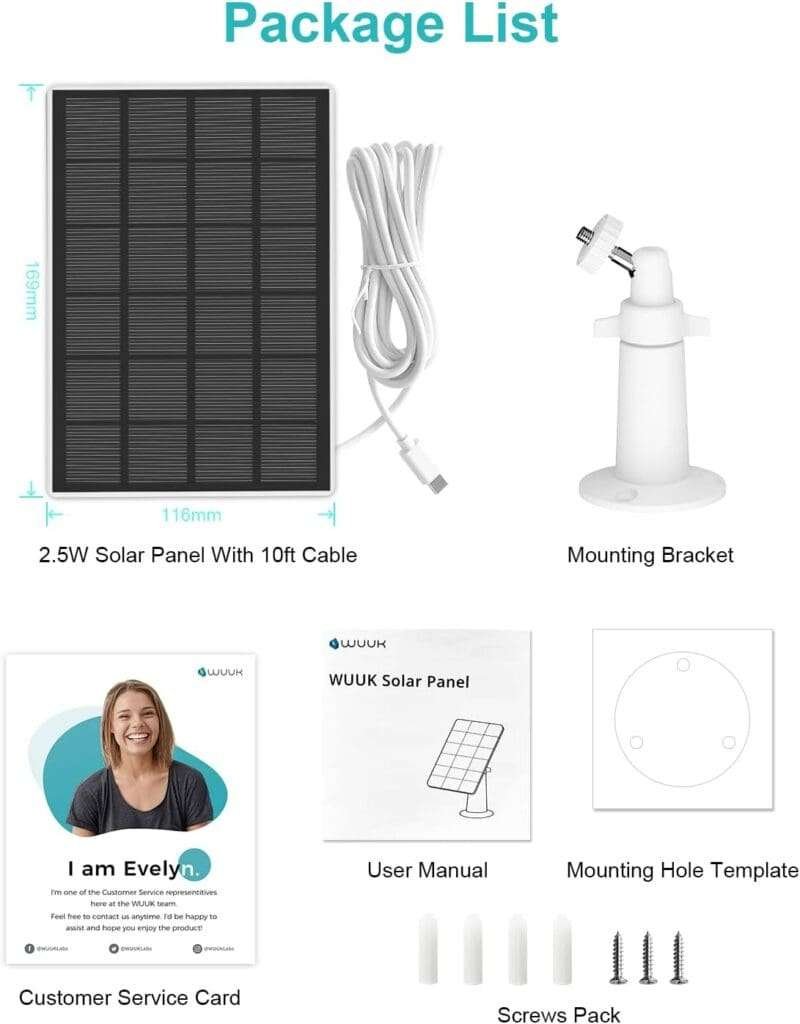 WUUK Add-on 2K Wireless Security Camera, Require Existing Homebase, 240 Days Battery Life, No Subscription, 2.4/5 GHz WiFi, Human and Motion Detection, Compatible with Alexa and Google Home